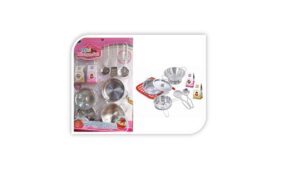 Set de Ollas Plateadas