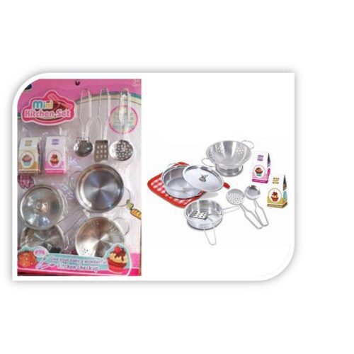Set de Ollas Plateadas