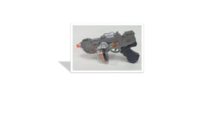 Pistola con laser y sonido