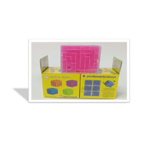 Cubo laberinto sensorial