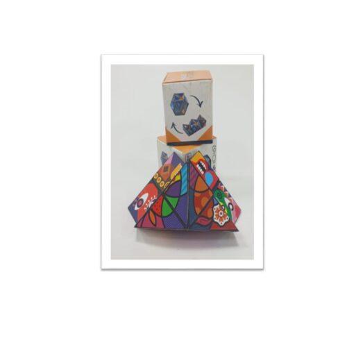 Cubo origami sesorial