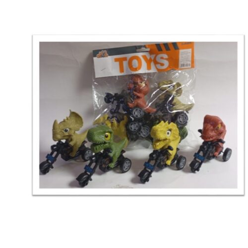 Set de 4 dinosaurios